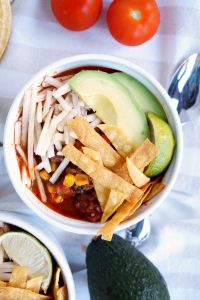 vegan chorizo taco chili | The Baking Fairy