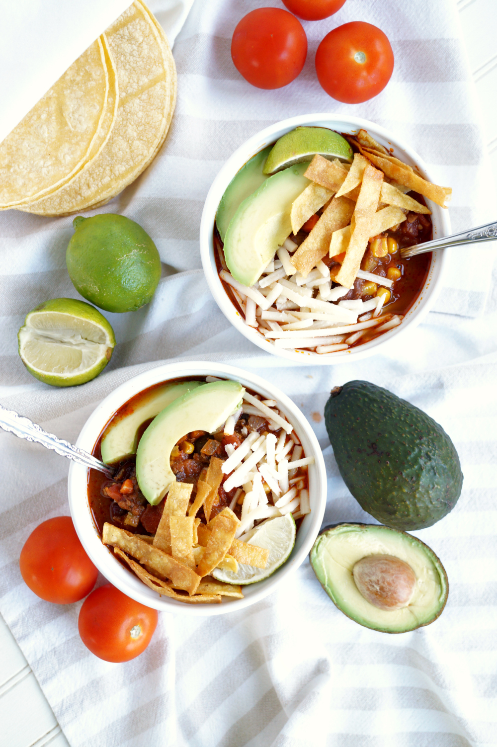 vegan chorizo taco chili | The Baking Fairy