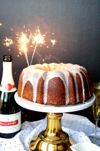 sparkling champagne bundt cake | The Baking Fairy