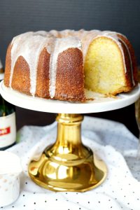 sparkling champagne bundt cake | The Baking Fairy