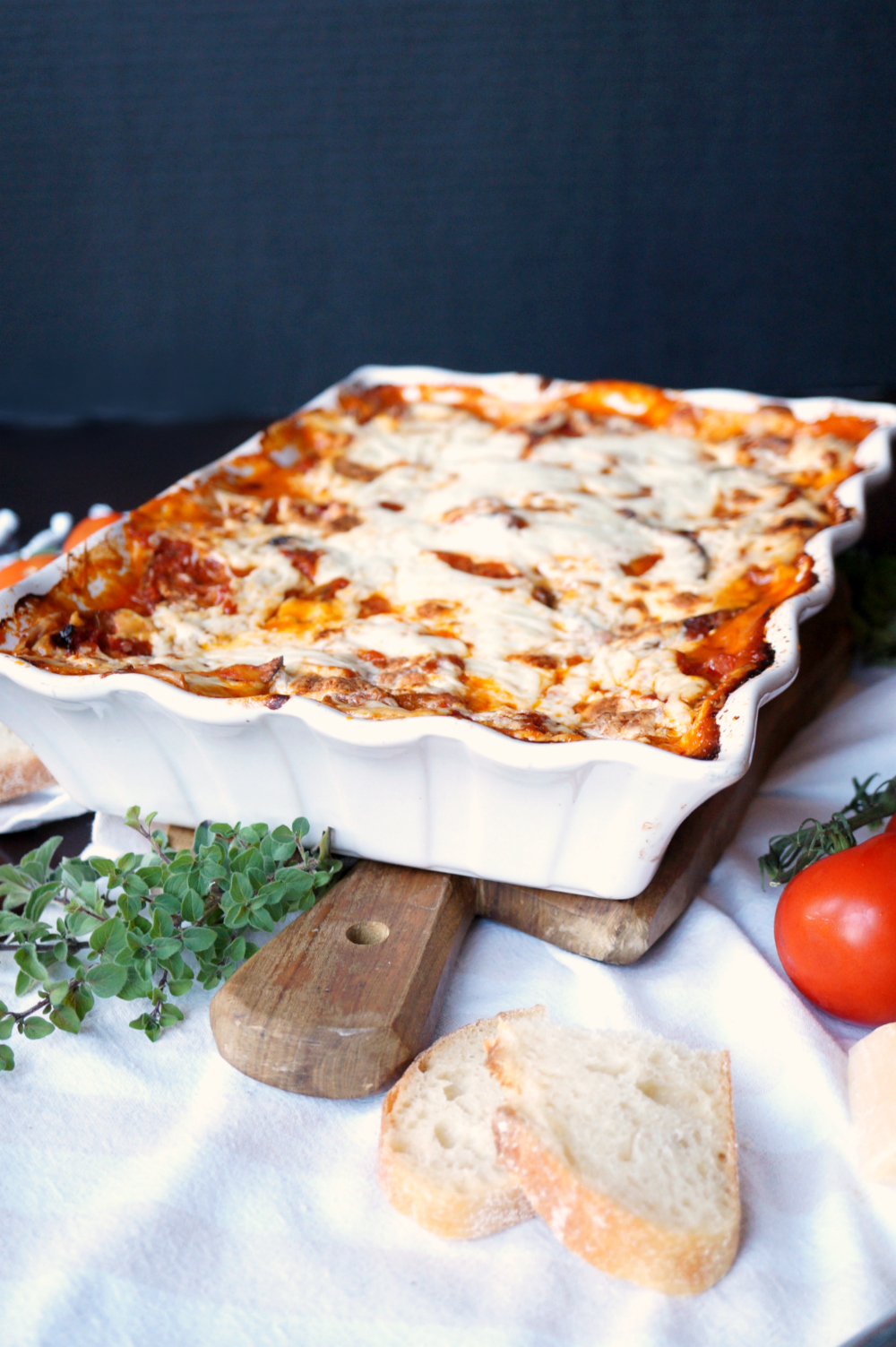 eggplant parmesan {parmigiana di melanzane} | The Baking Fairy