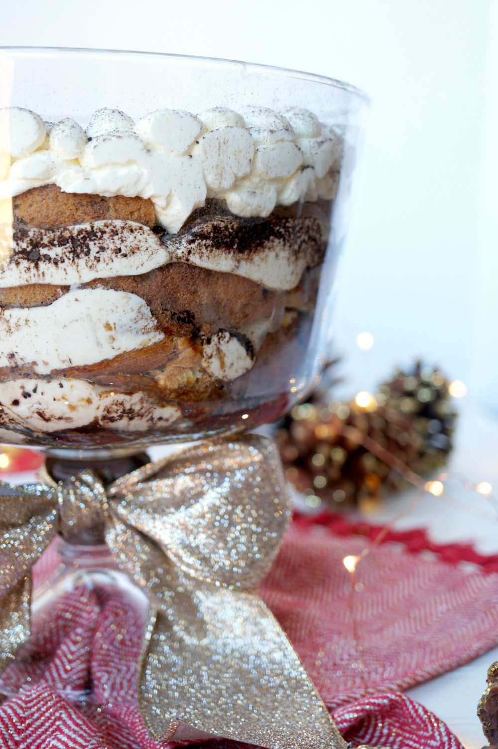 chocolate orange panettone tiramisu | The Baking Fairy