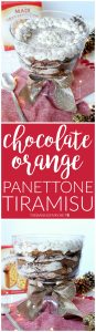 chocolate orange panettone tiramisu | The Baking Fairy