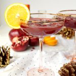 pomegranate orange margaritas | The Baking Fairy