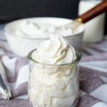 the easiest stabilized whipped cream | The Baking Fairy