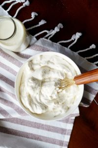 the easiest stabilized whipped cream | The Baking Fairy