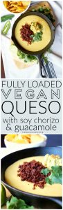 fully loaded vegan queso {nut-free} | The Baking Fairy