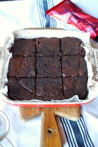 the easiest one-bowl truffle brownies | The Baking Fairy