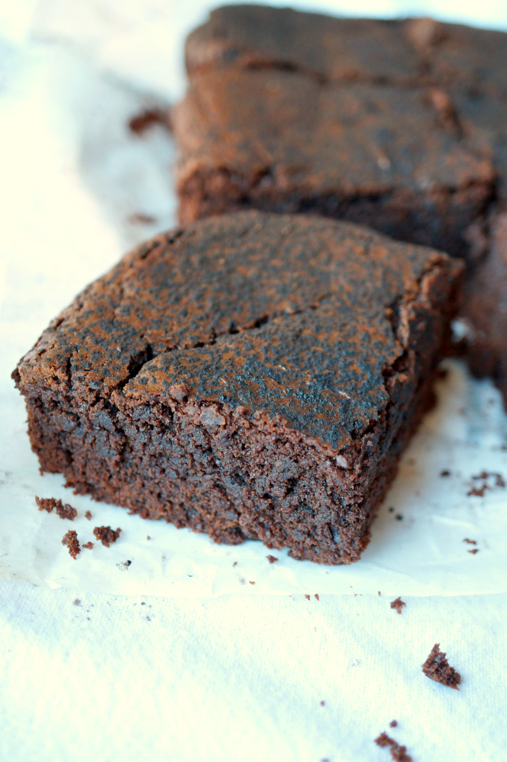 the easiest one-bowl truffle brownies | The Baking Fairy