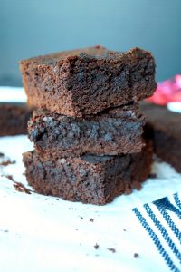 the easiest one-bowl truffle brownies | The Baking Fairy