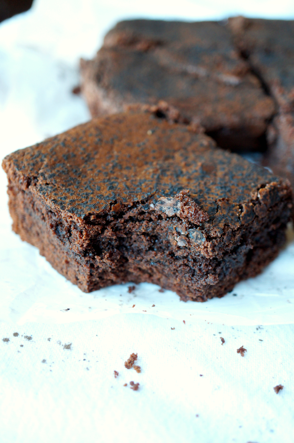 the easiest one-bowl truffle brownies | The Baking Fairy