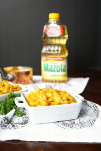 creamy vegan pumpkin macaroni | The Baking Fairy #SimpleSwap #ad