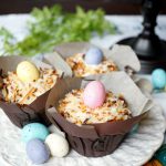 coconut pistachio carrot cake cupcakes | The Baking Fairy