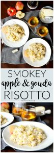 msg 4 21+: smokey apple gouda risotto | The Baking Fairy #UncorkTheStory #ad