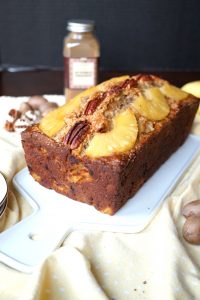 vegan hummingbird bread {banana, pineapple & pecan} | The Baking Fairy