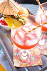 Bahama Mama tropical cocktail | The Baking Fairy