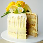 vegan lemon curd layer cake | The Baking Fairy