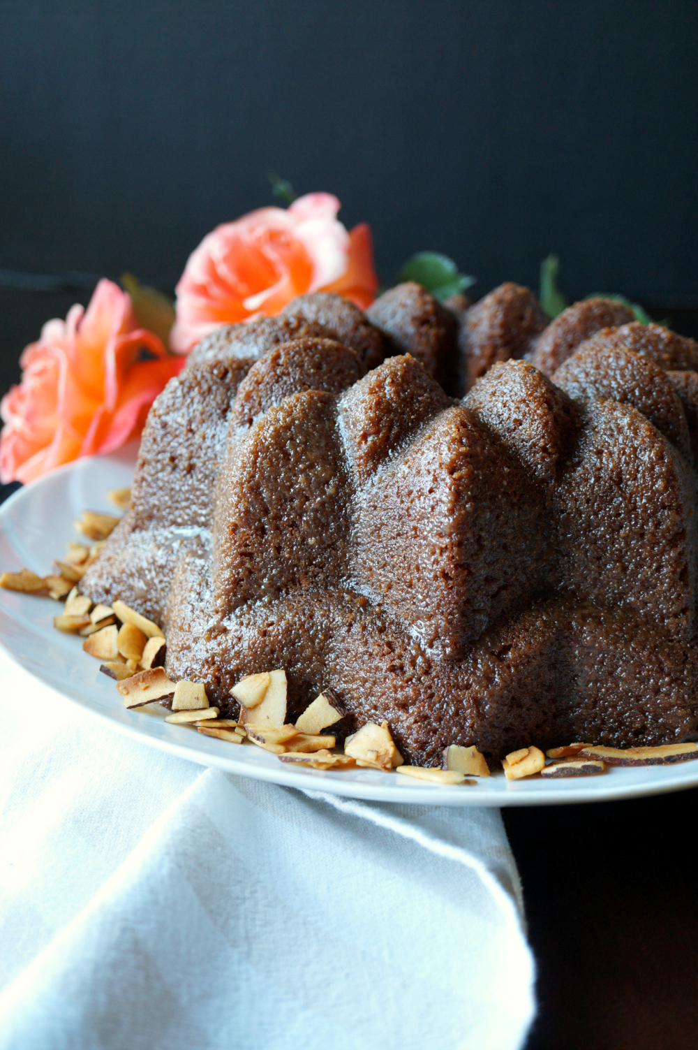 toasted coconut rum cake | The Baking Fairy