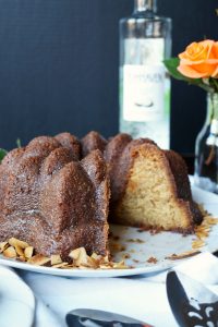 toasted coconut rum cake | The Baking Fairy