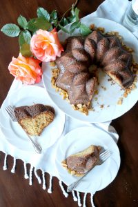 toasted coconut rum cake | The Baking Fairy