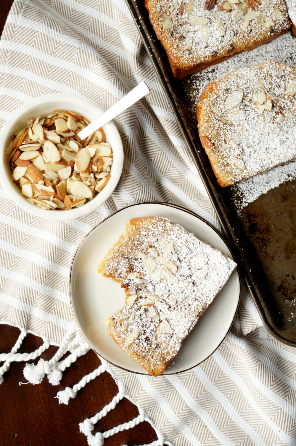 almond chocolate chip brioche bostock | The Baking Fairy