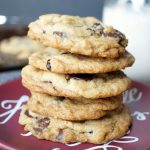 vegan cherry pistachio chocolate chip cookies | The Baking Fairy