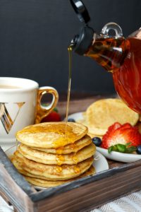 fluffy vegan buttermilk pancakes | The Baking Fairy