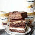 vegan brownie ice cream sandwiches | The Baking Fairy #AnIceCreamForThat #TheresAnIceCreamForThat #ad