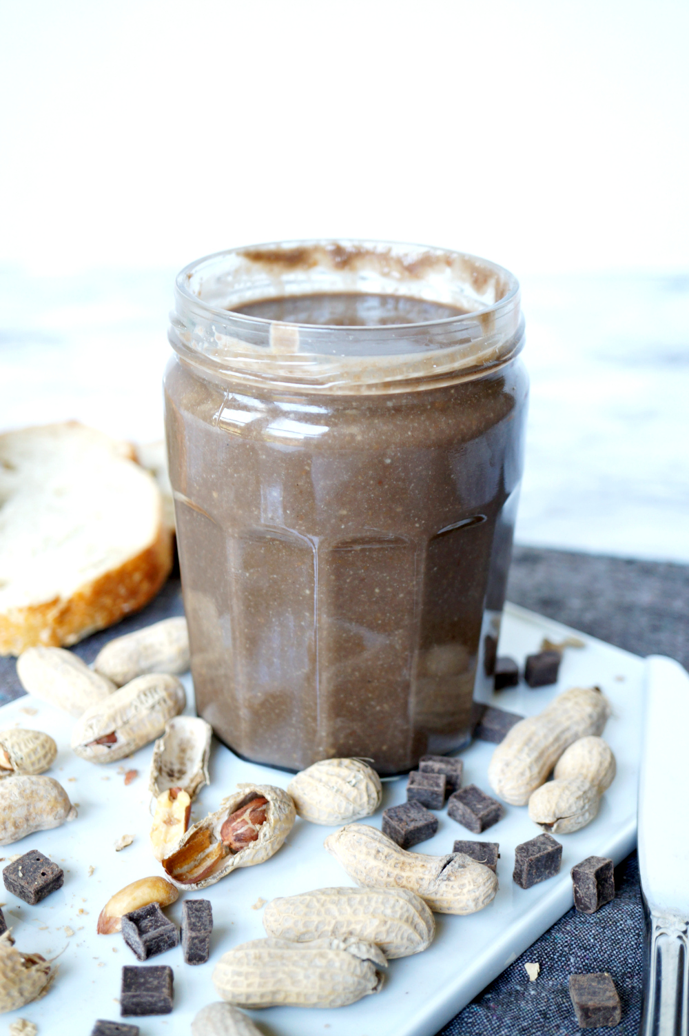 homemade chocolate coconut peanut butter | The Baking Fairy