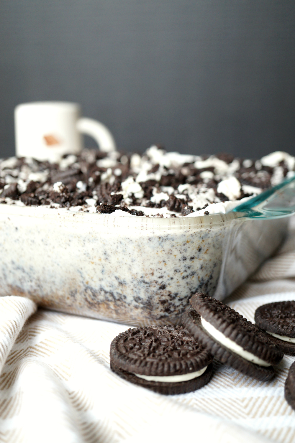 vegan cookies & creme tres leches cake | The Baking Fairy