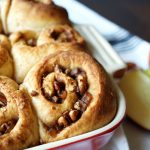 vegan apple pie cinnamon rolls #AppleWeek | The Baking Fairy
