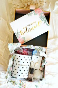 bridesmaid proposal boxes | The Baking Fairy