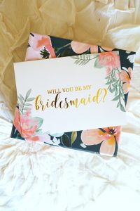 bridesmaid proposal boxes | The Baking Fairy