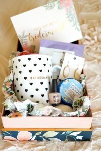 bridesmaid proposal boxes | The Baking Fairy