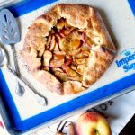 vegan caramel apple galette #AppleWeek | The Baking Fairy