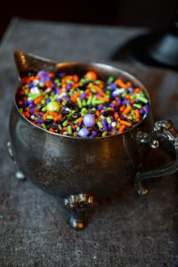 black chocolate cupcakes with slime filling #HalloweenTreatsWeek | The Baking Fairy