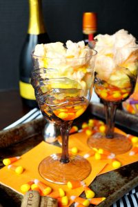 vanishing candy corn cocktails #HalloweenTreatsWeek | The Baking Fairy