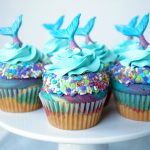 mermaid birthday cupcakes | The Baking Fairy