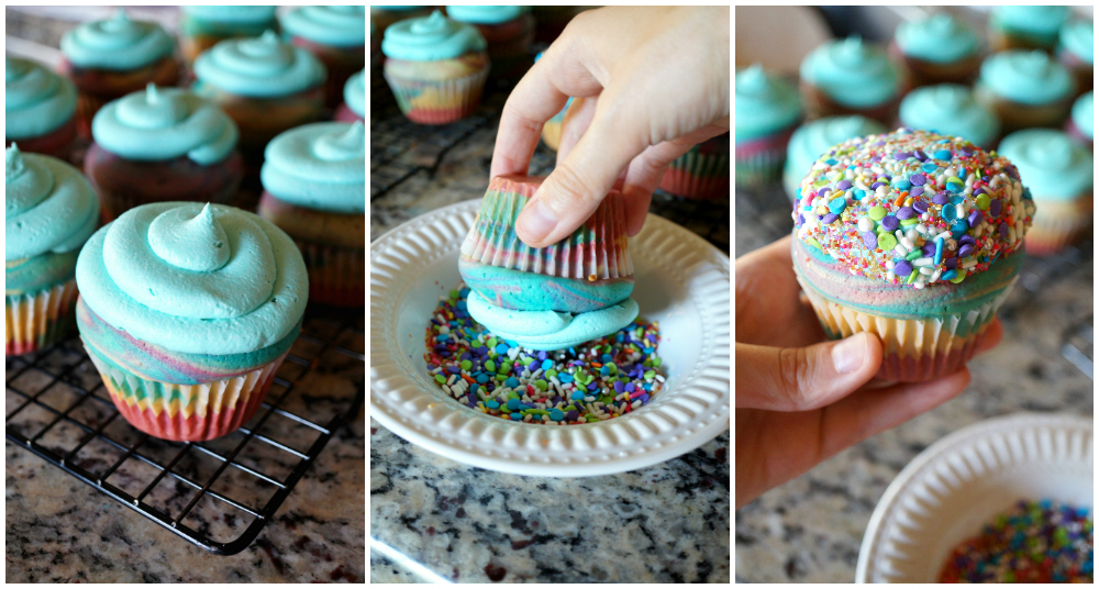 mermaid birthday cupcakes | The Baking Fairy