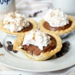 vegan mini chocolate chai pies | The Baking Fairy #ReddiForNonDairy #ad