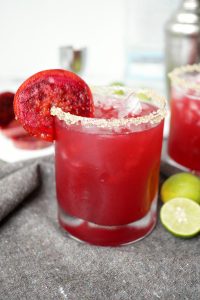 prickly pear margaritas | The Baking Fairy