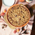 easy pumpkin cobbler with brown butter streusel | The Baking Fairy