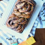 white chocolate mocha braided bread | The Baking Fairy #Choctoberfest