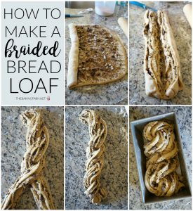 white chocolate mocha braided bread | The Baking Fairy #Choctoberfest