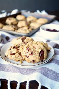 vegan autumn monster cookies | The Baking Fairy