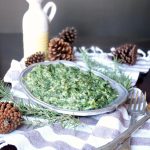vegan creamed greens {spinach, kale, and chard} | The Baking Fairy