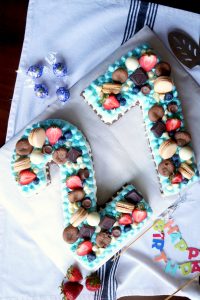 cutout number cake | The Baking Fairy