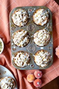 vegan pumpkin muffins with brown sugar streusel | The Baking Fairy