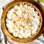 vegan coconut banoffee pie | The Baking Fairy