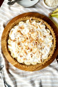 vegan coconut banoffee pie | The Baking Fairy